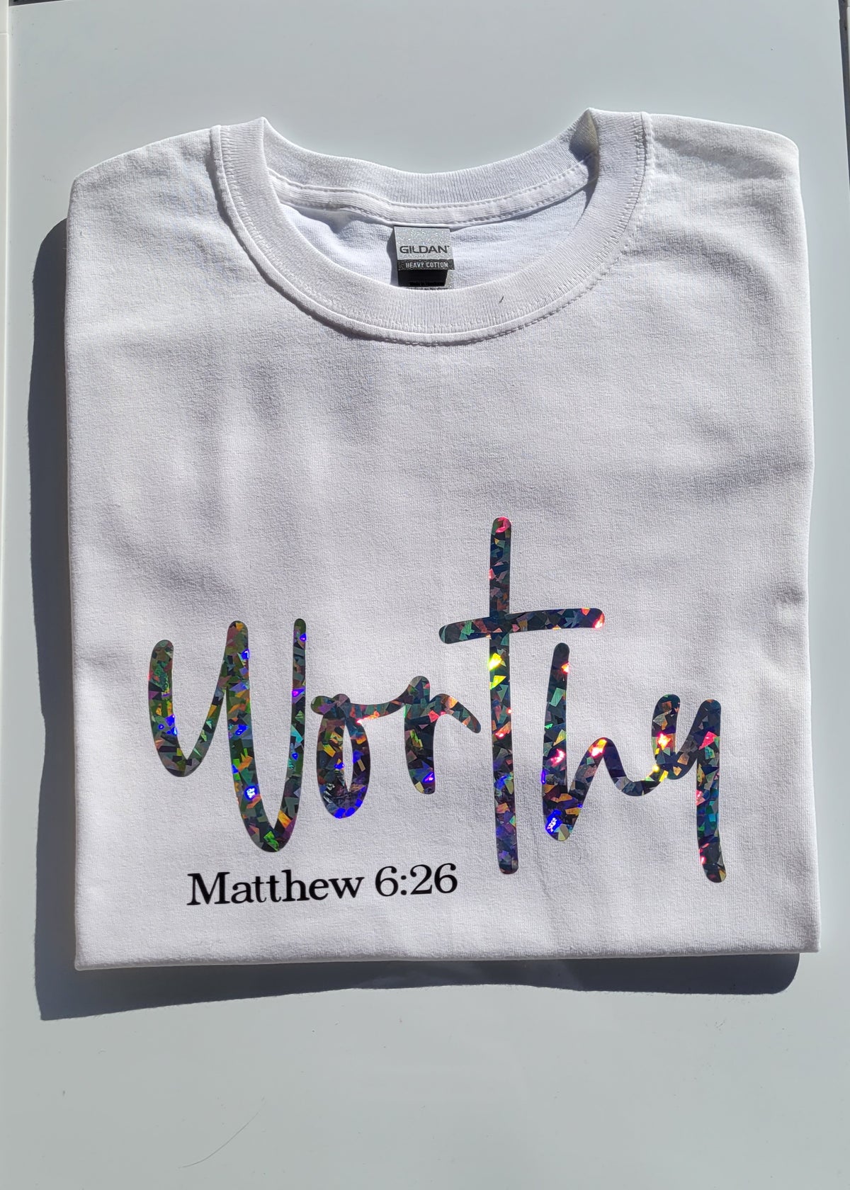Worthy Matthew 6:26 short sleeve shirt