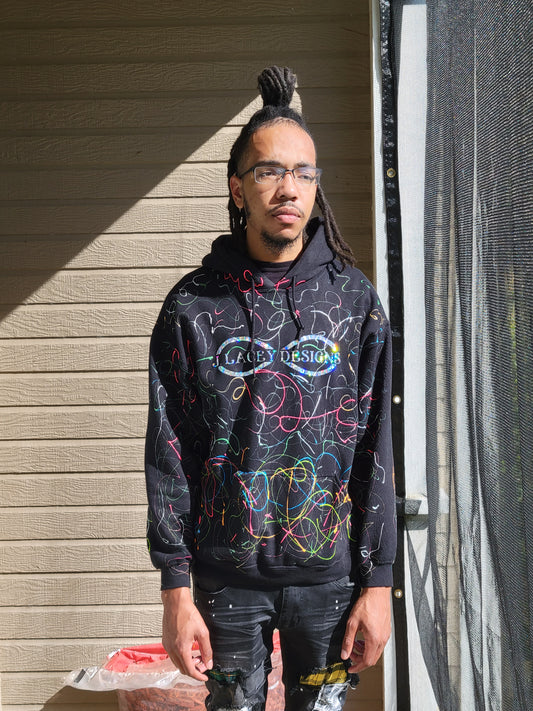 Graffiti JLaceyDesigns hoodie