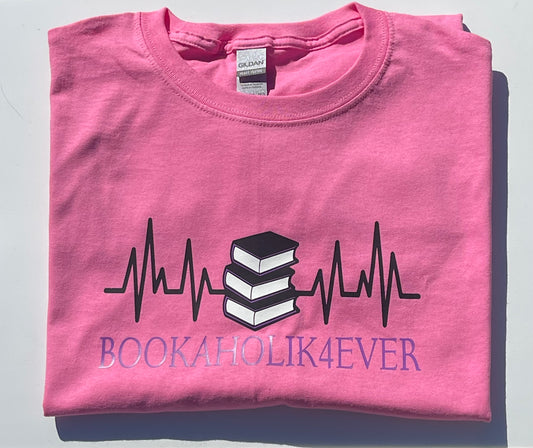 Bookaholik4ever short sleeve shirt
